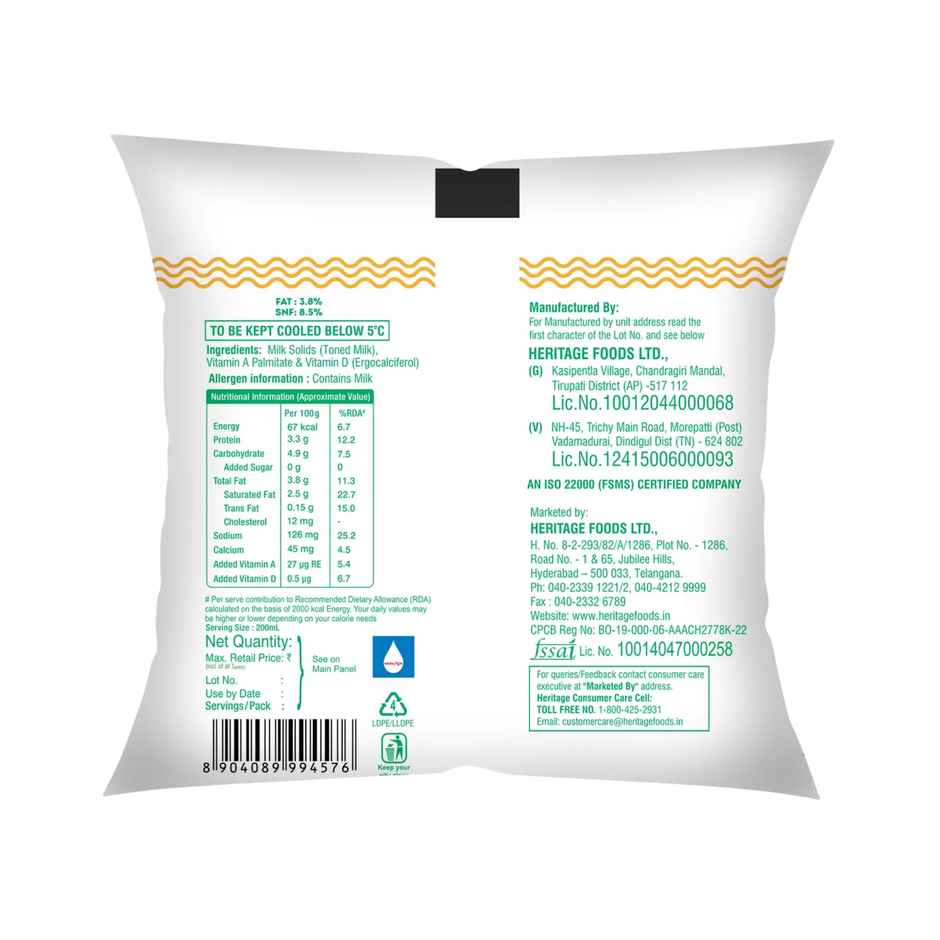 Heritage Gold Fresh Milk | Pouch