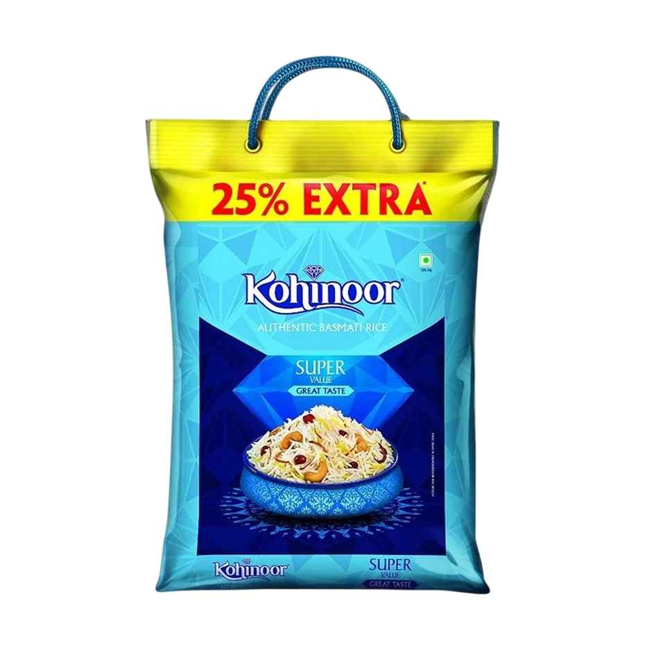 Kohinoor Super Value Basmati Rice Authentic Basmati Rice