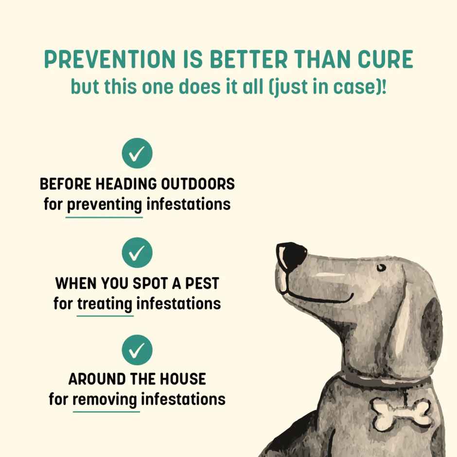 HUFT Anti Tick & Flea Pet Powder