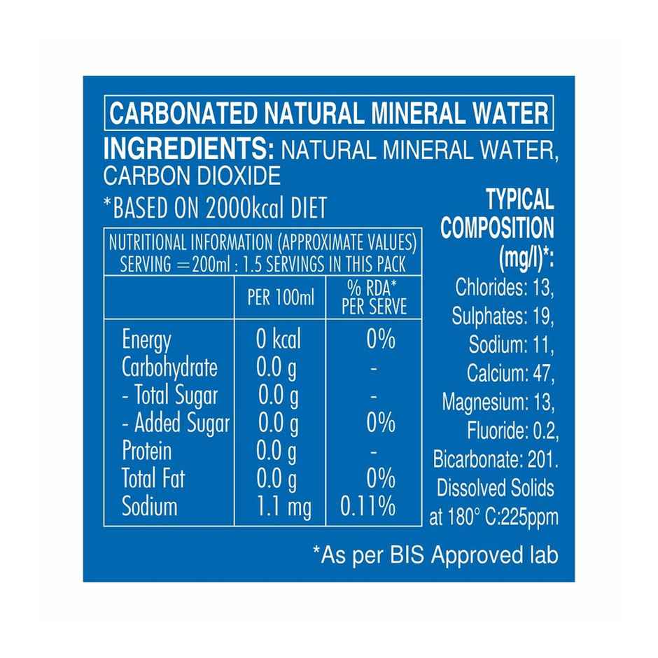 Vedica Sparkling Himalayan Spring Water