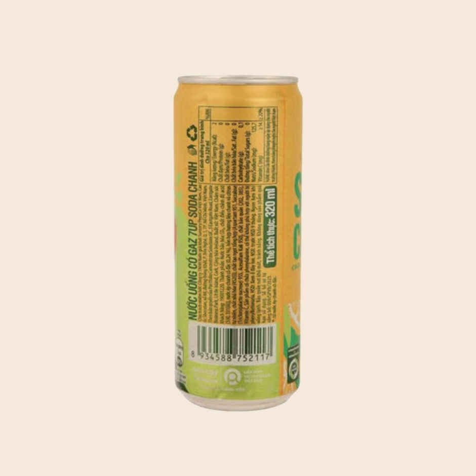 7UP Lemon Soda Soft Drink 7up Chanh