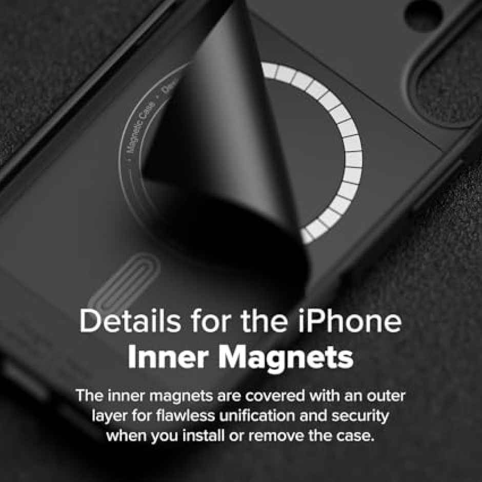 Ringke Iphone 16 Back Cover Case | Onyx - Black