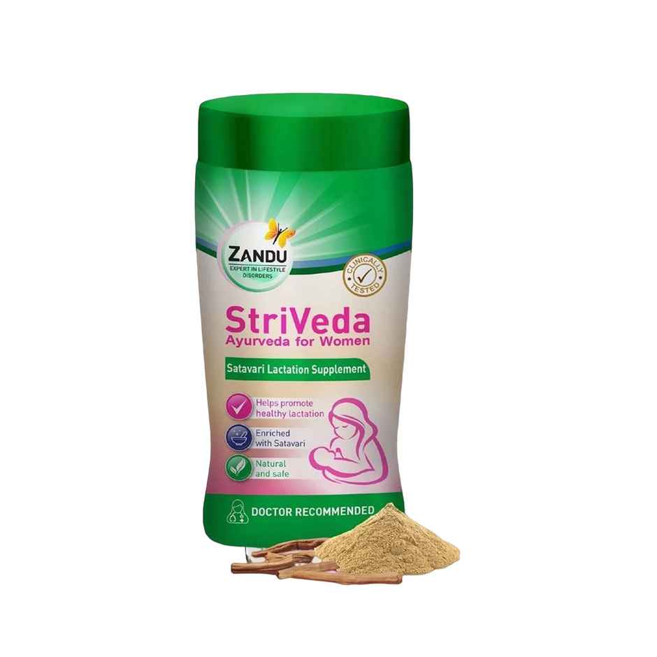 Zandu Striveda Satavari Lactation Supplement for Breast Feeding Mothers