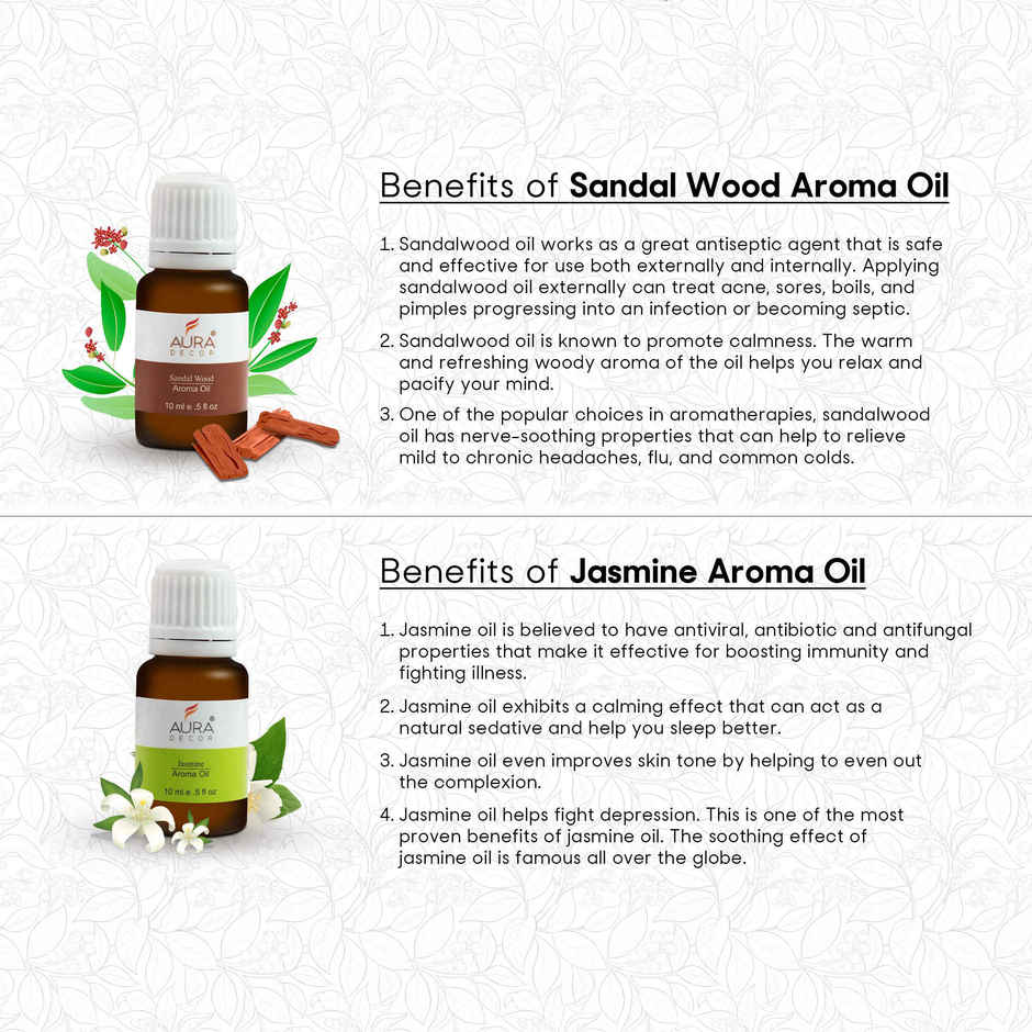Auradecor Aroma Oil Set | Fragrance Type 1