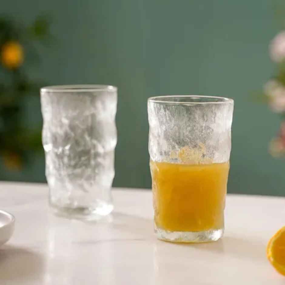 Roxx Yuka HB Tumbler Glass - 365 ml | Pack of 6