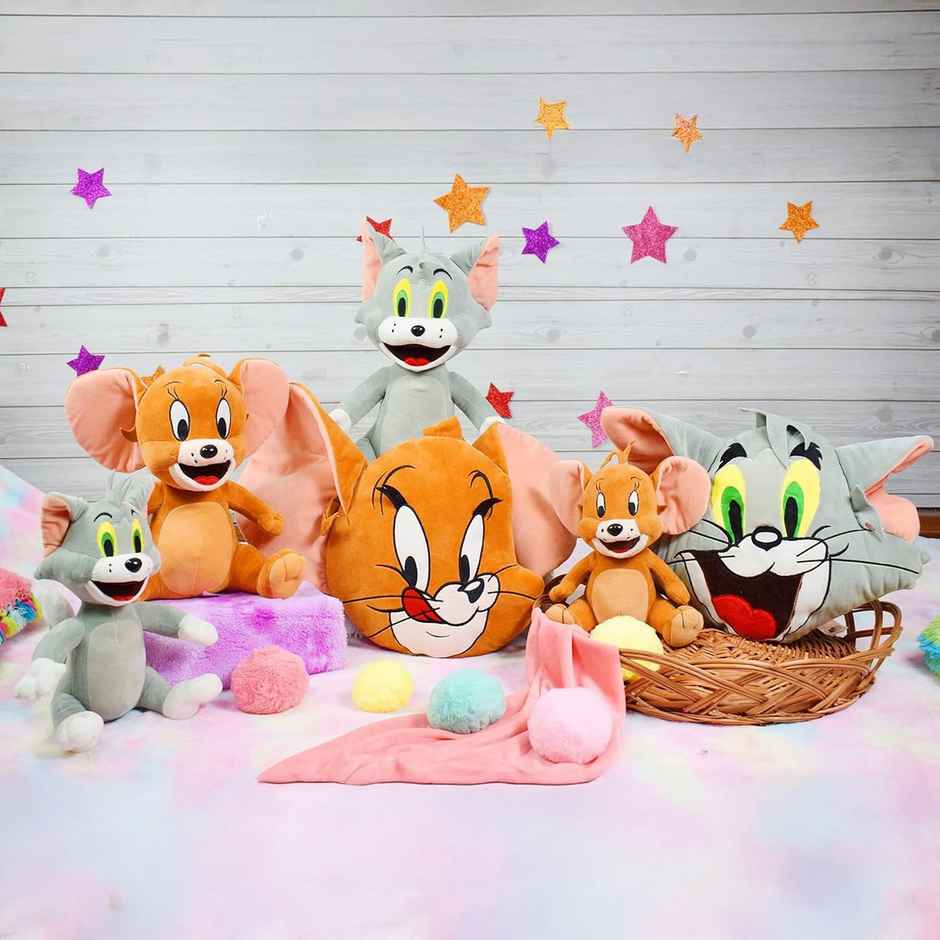 Mirada Sitting Jerry Soft Toy - Brown 25Cm