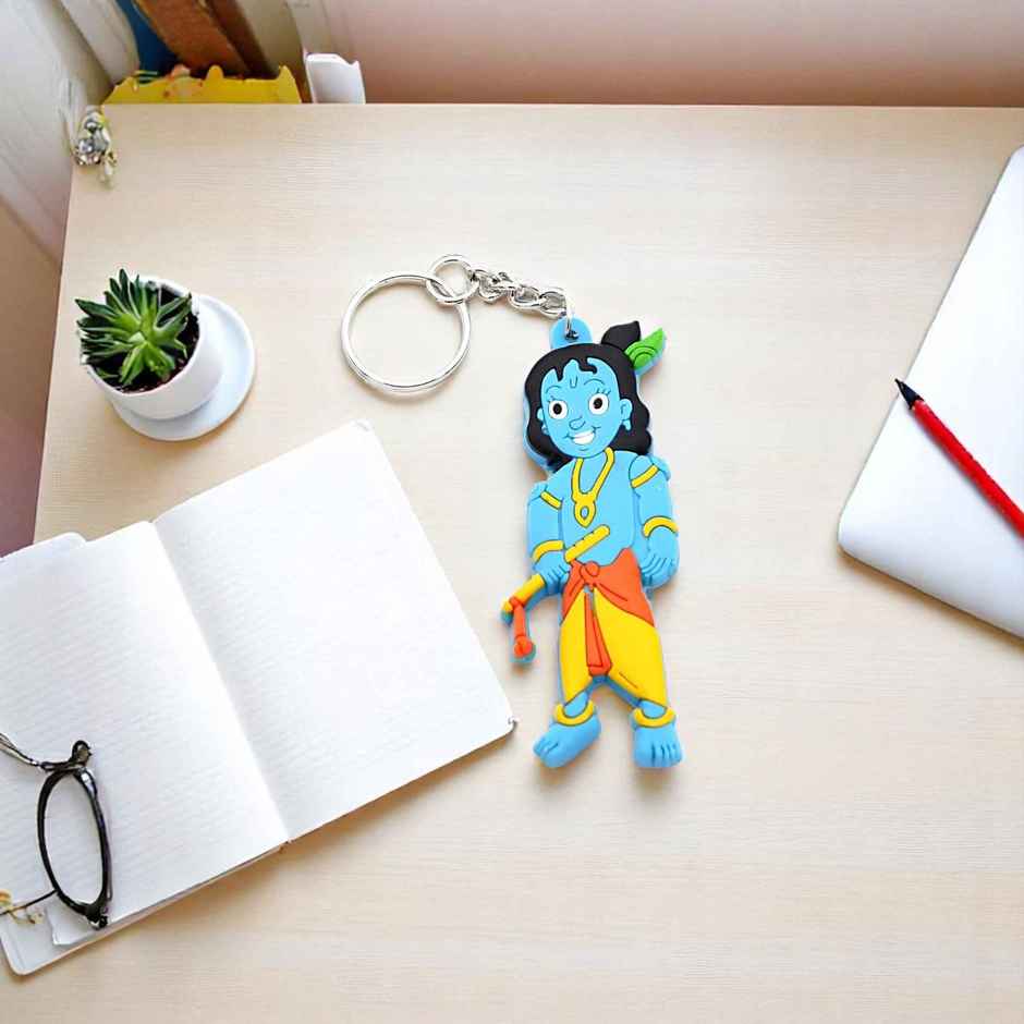 Samsidhi Pooja Little Krishna Key Chain