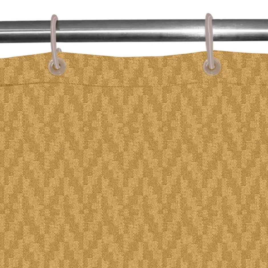 Lushomes Shower Curtain - Gold | Heavy Duty | 72 x 78 inch