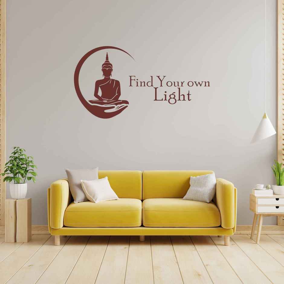 BAY6 Find Your Own Light (Buddha) Sticker