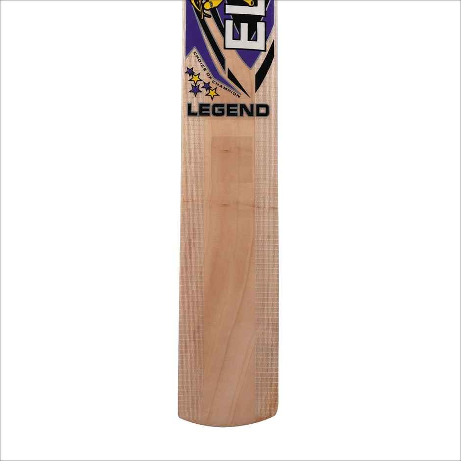 Elan Kashmir Willow Cricket Bat Full Size Hard Tennis Ball Bat - Assorted