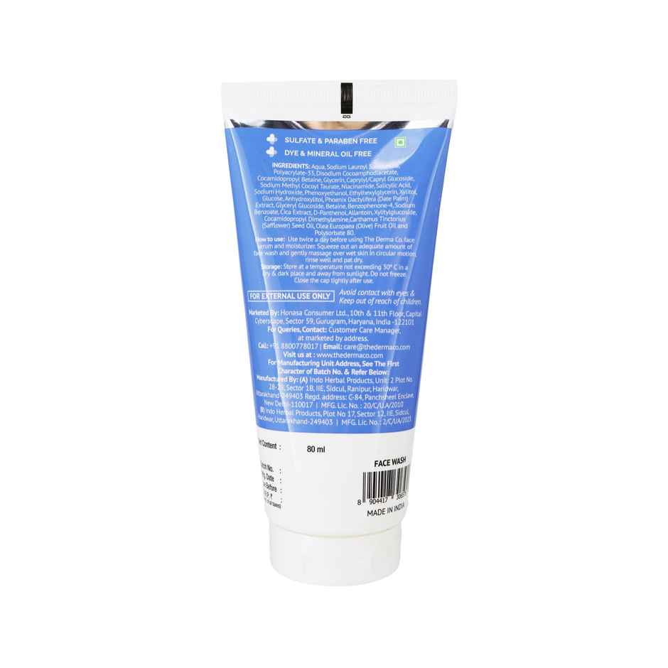 The Derma Co Sali-Cinamide Anti-Acne Face Wash with 2% Salicylic Acid & 2% Niacinamide Combo