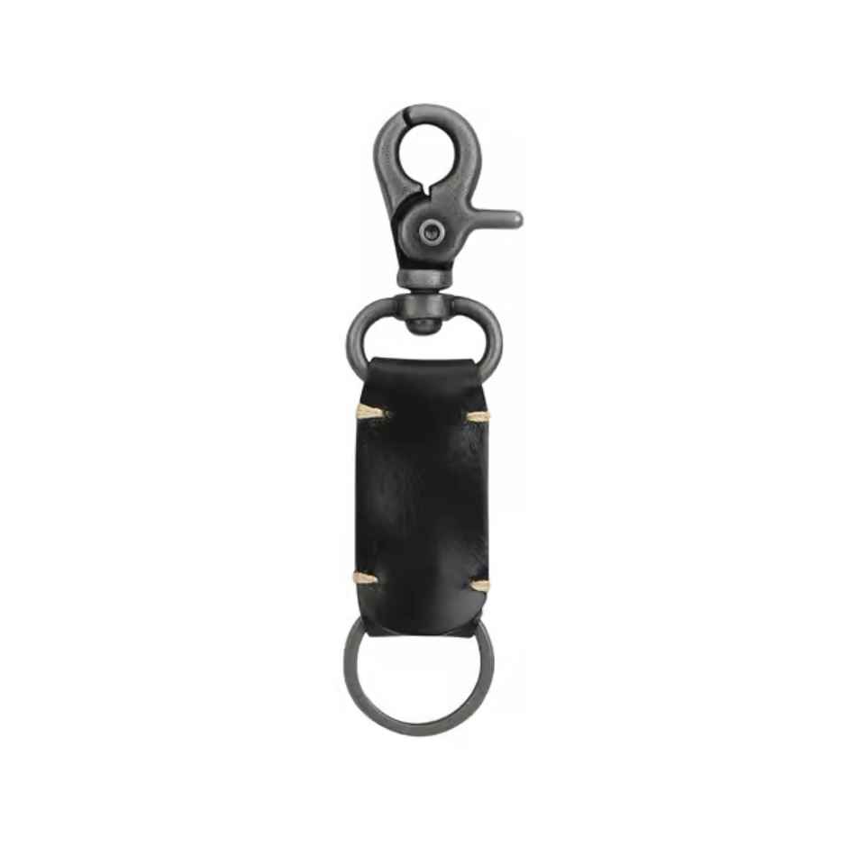 Royal Enfield Leather Key Chain | Black