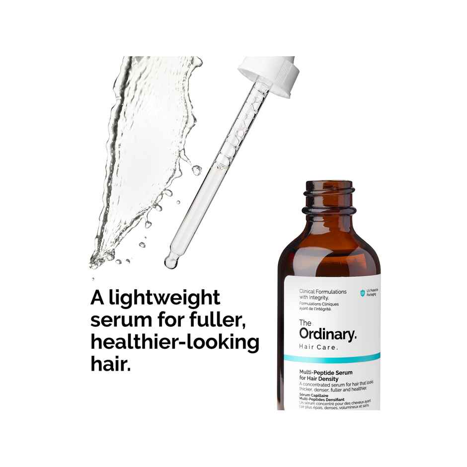 The Ordinary Multi-peptide Hair Serum for Density- Thicker- Healthier Hair | All Hair Types