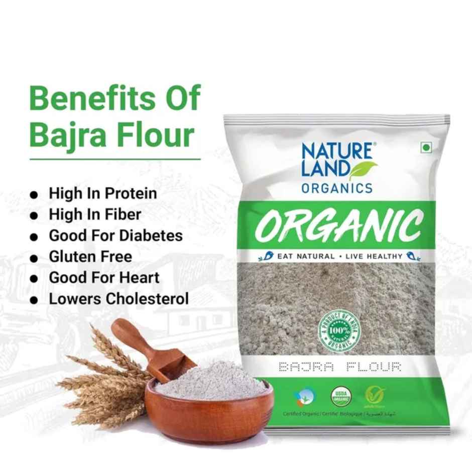 Natureland - Organic Bajra Flour