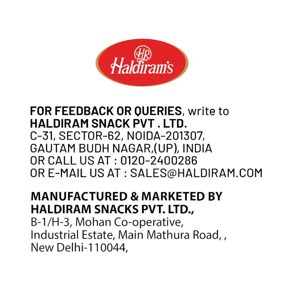 Haldiram's Plain Bhujia | Savory Snack