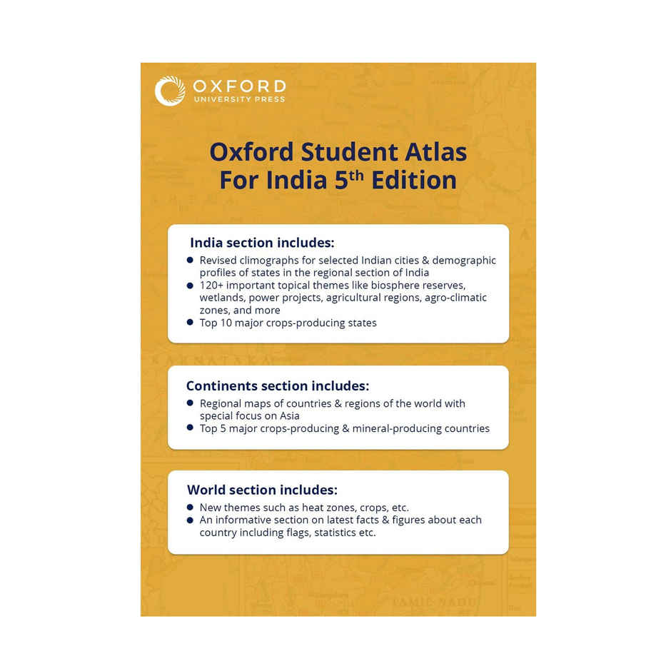 Oxford Student Atlas for India | 5th Edition | For UPSC and Competitive Exams