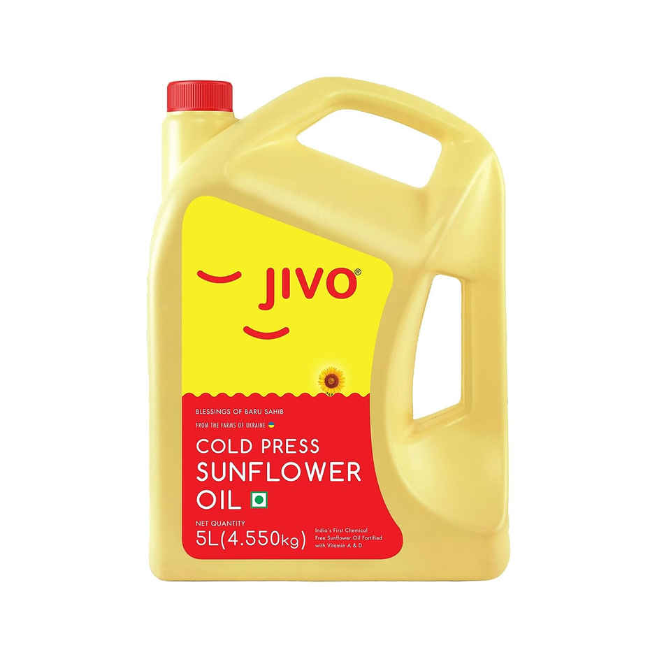 Jivo Sunflower Cold Pressed Oil | Healthy Cooking Oil