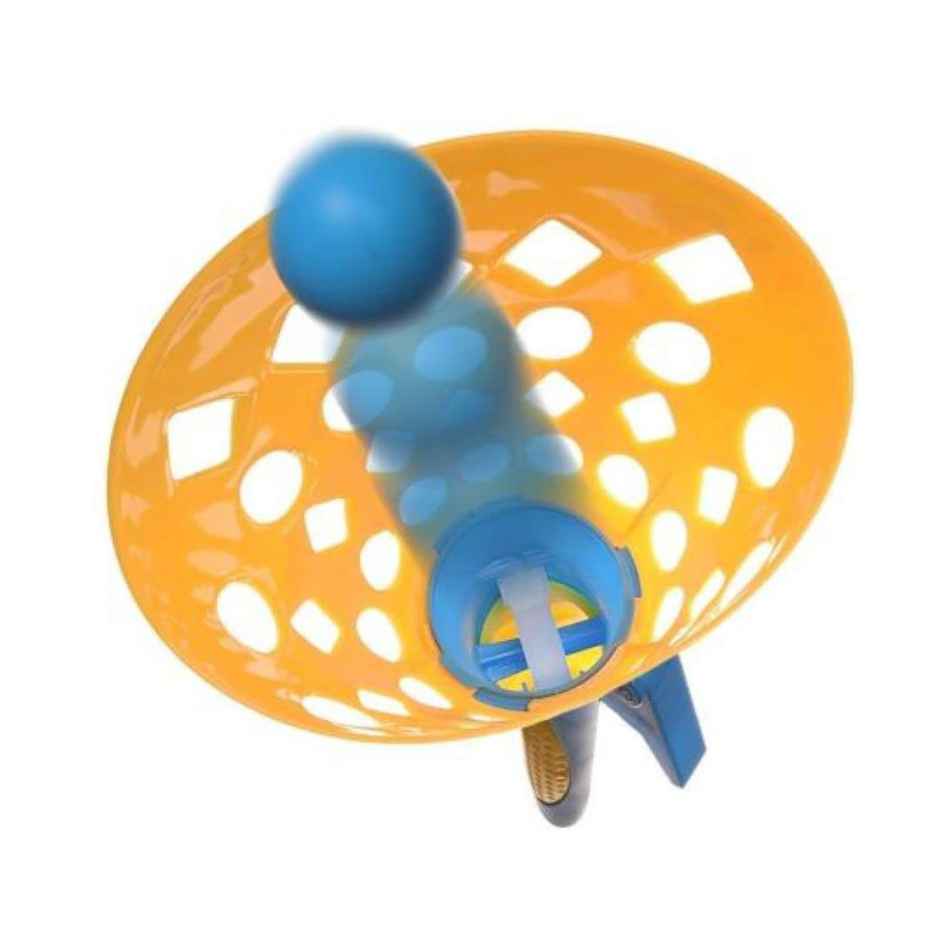 Wembley Click And Catch Twin Ball Launcher Game With 3 Balls Indoor Outdoor Toy Set - Assorted