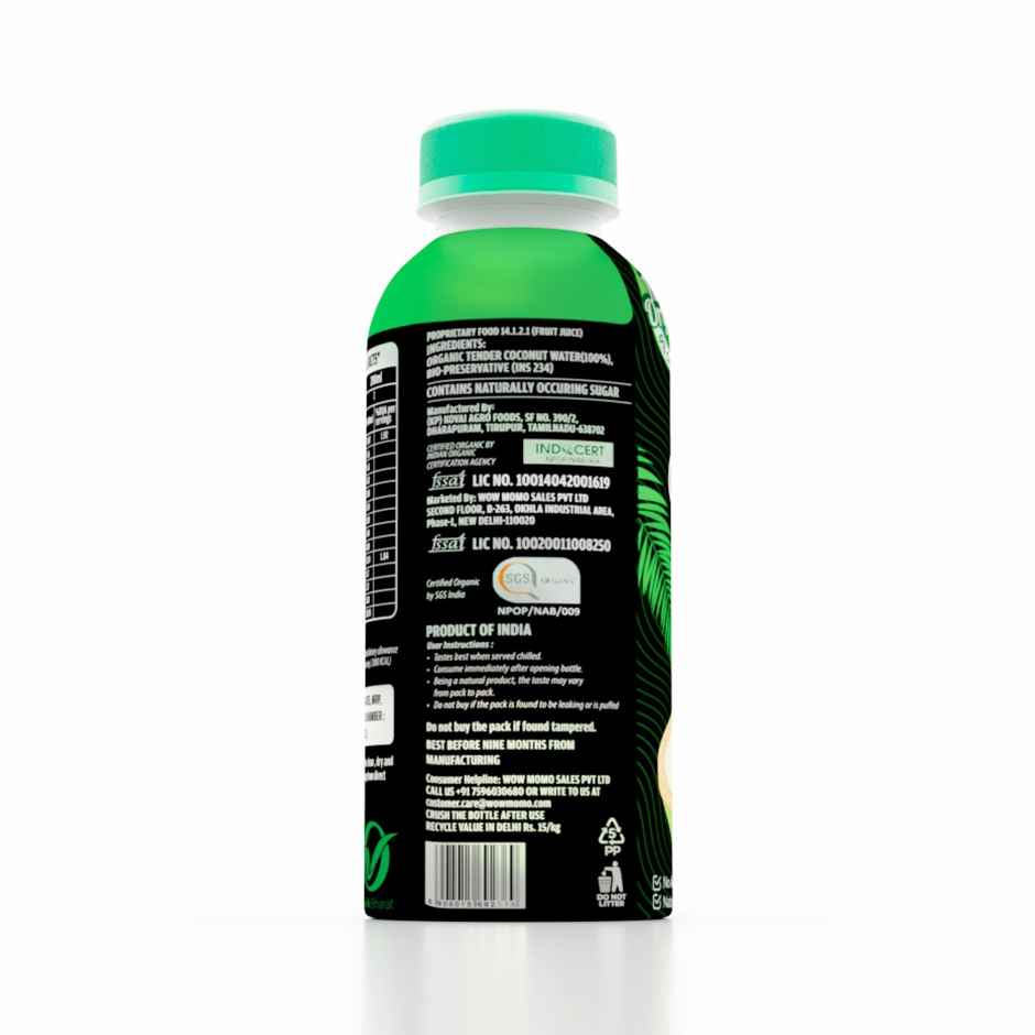 Wow Coco Organic Tender Coconut Water