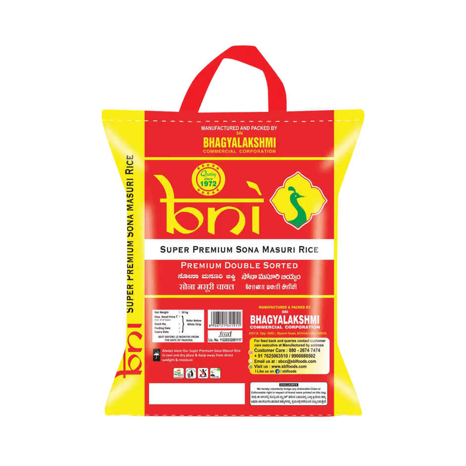 Bhagyalakshmi BNI Super Premium Sona Masuri Rice