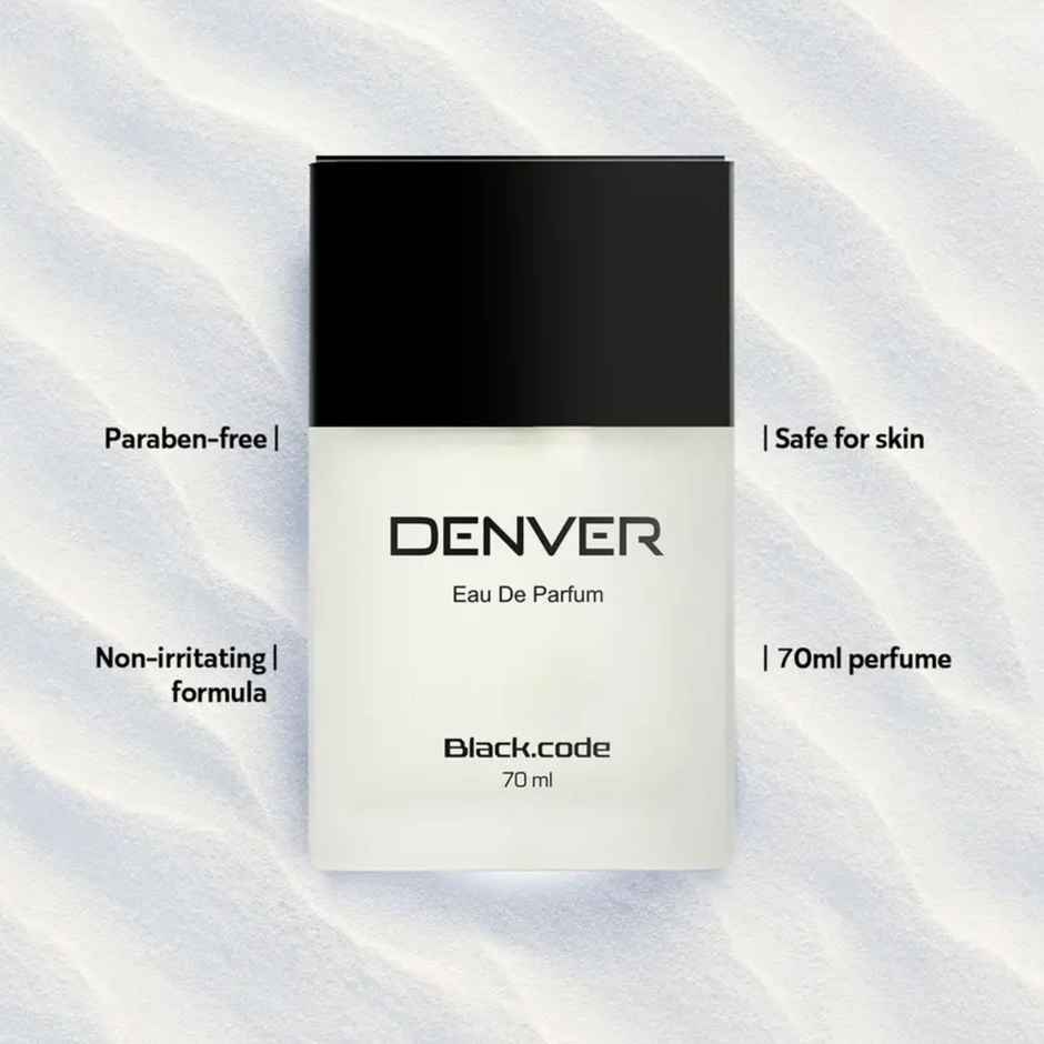 Denver Black Code Perfume | Premium & Long Lasting | Eau de Parfum For Men