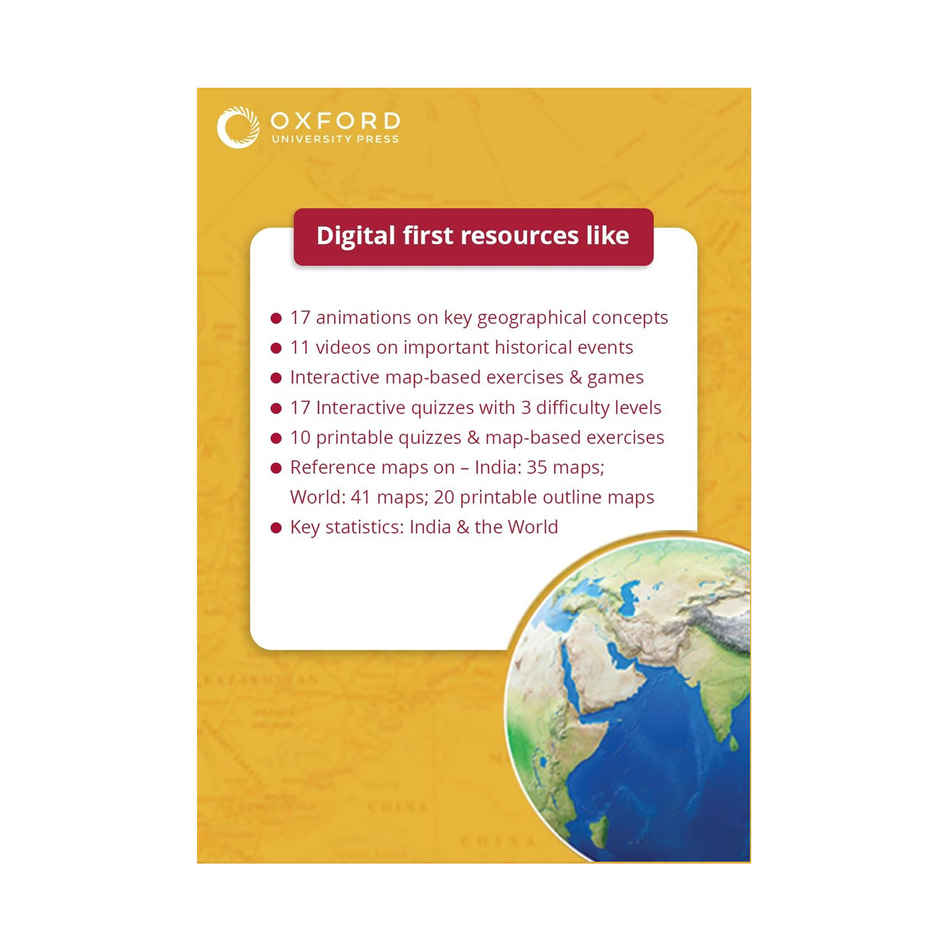 Oxford Student Atlas for India | 5th Edition | For UPSC and Competitive Exams