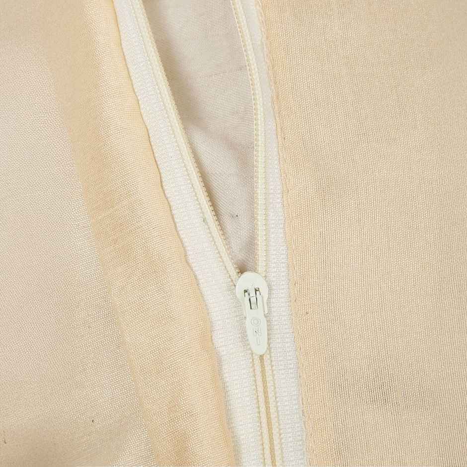 Hosta Homes Soft Quilted Velvet Blue Side Frill Pattern Cushion Covers | Pack of 2