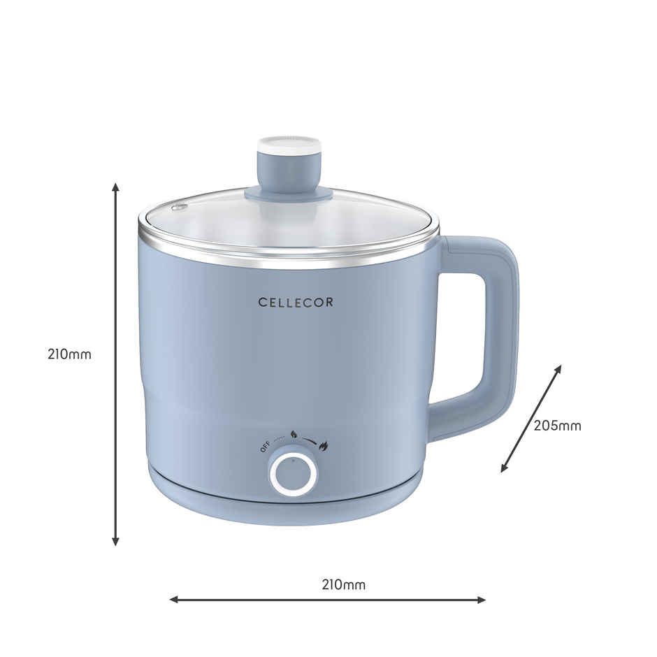 Cellecor CMK18 Multi Cook Kettle | Light Blue