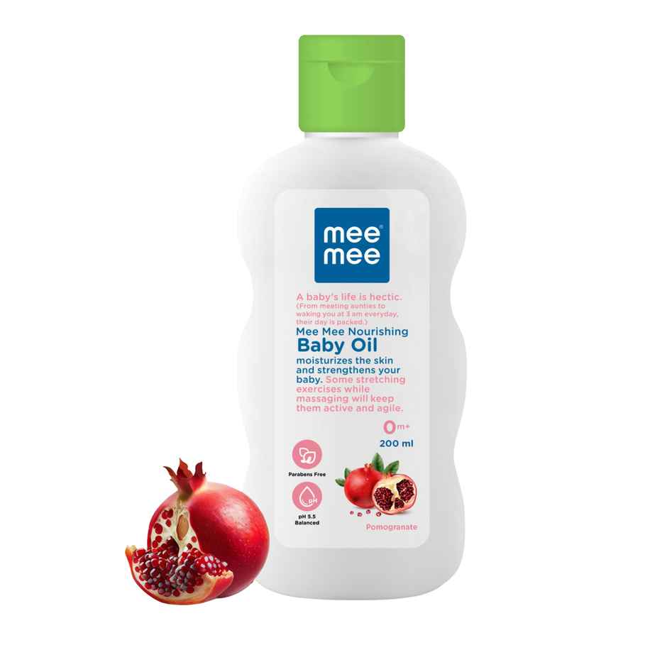 Mee Mee Baby Oil with Fruit Extracts | Newborn Friendly