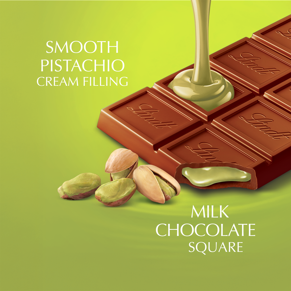 Lindt Lindor Pistachio Chocolate Bar