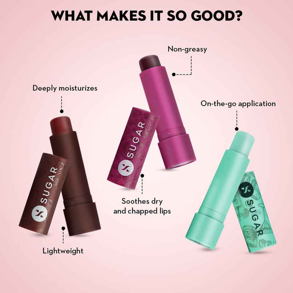 SUGAR Cosmetics Tipsy Lips Moisturizing Balm - 02 Cosmopolitan