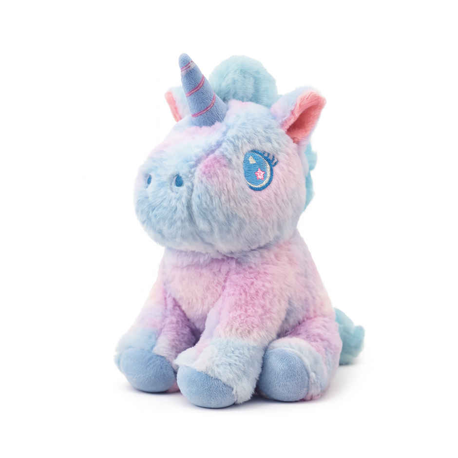 Spanker Cute Unicorn Soft Toy Pastel Plush Unicorn for Kids Multicolor | 25 cm