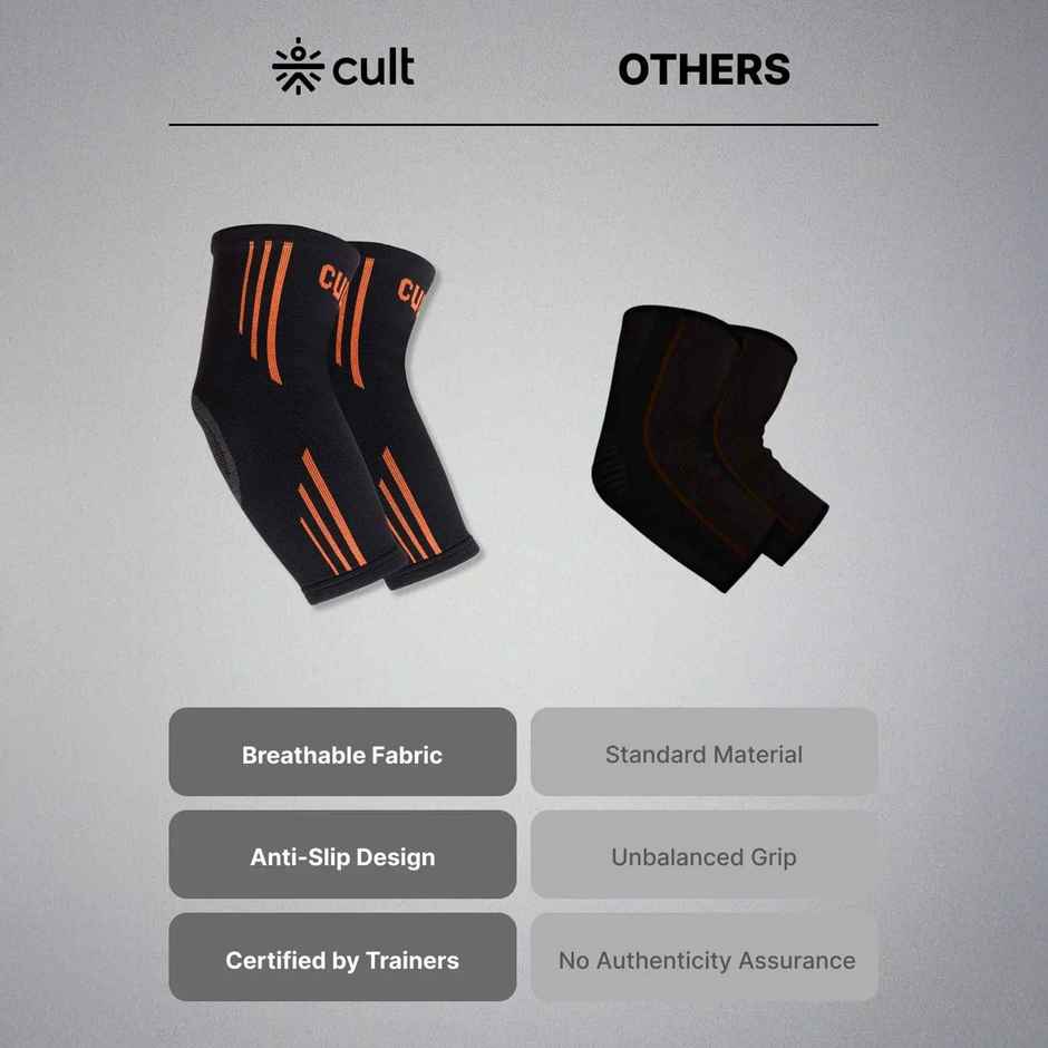 Cult Elbow Support | XL | Black