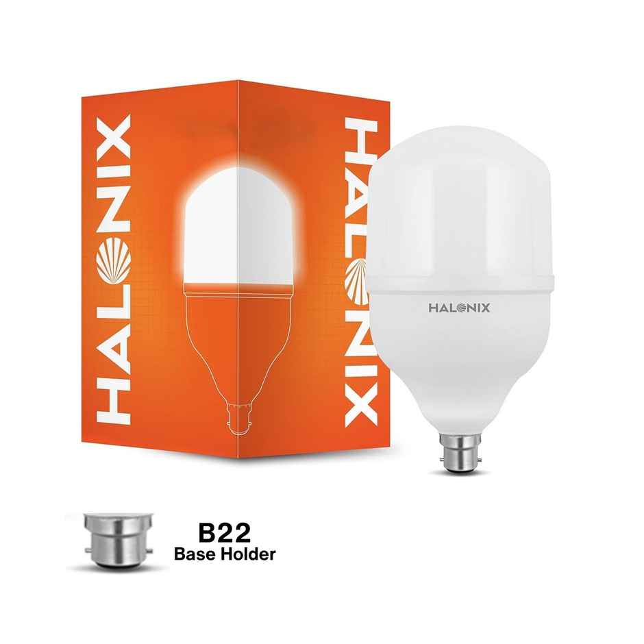 Halonix 30W High Wattage White Led Bulb | B22 Base Holder