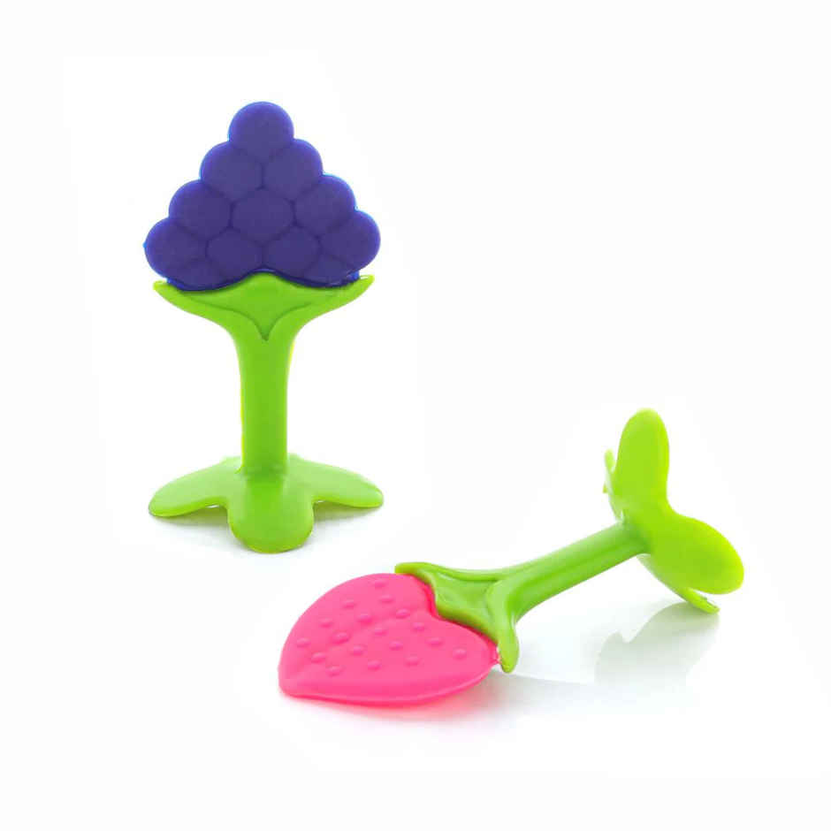 Aditi Toys Baby Silicone Teether For Kids Above 3 Months - Assorted