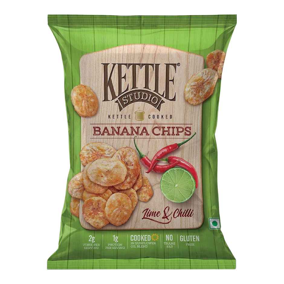 Kettle Studio Lime & Chilli Banana Chips