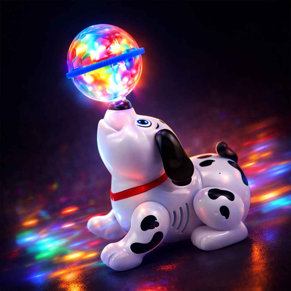 Toyshine Dancing Dog With Music Flashing Lights