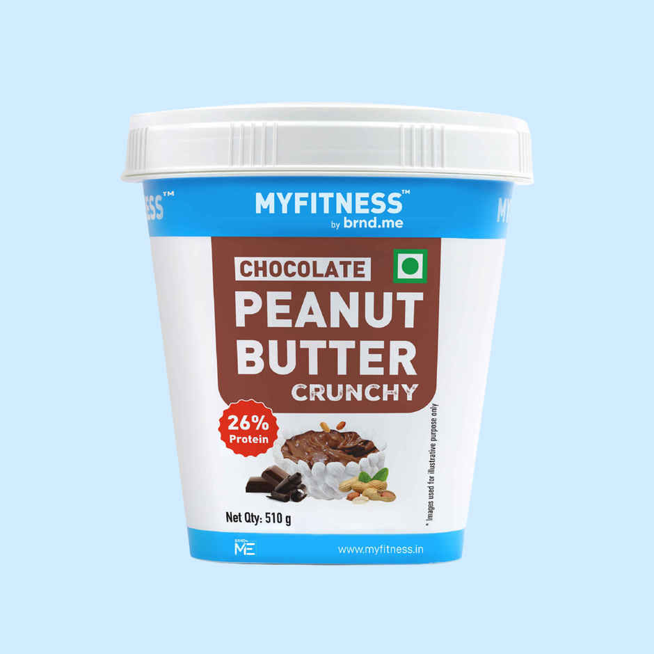 MyFitness 26g High Protein Chocolate Peanut Butter Spread - Crunchy