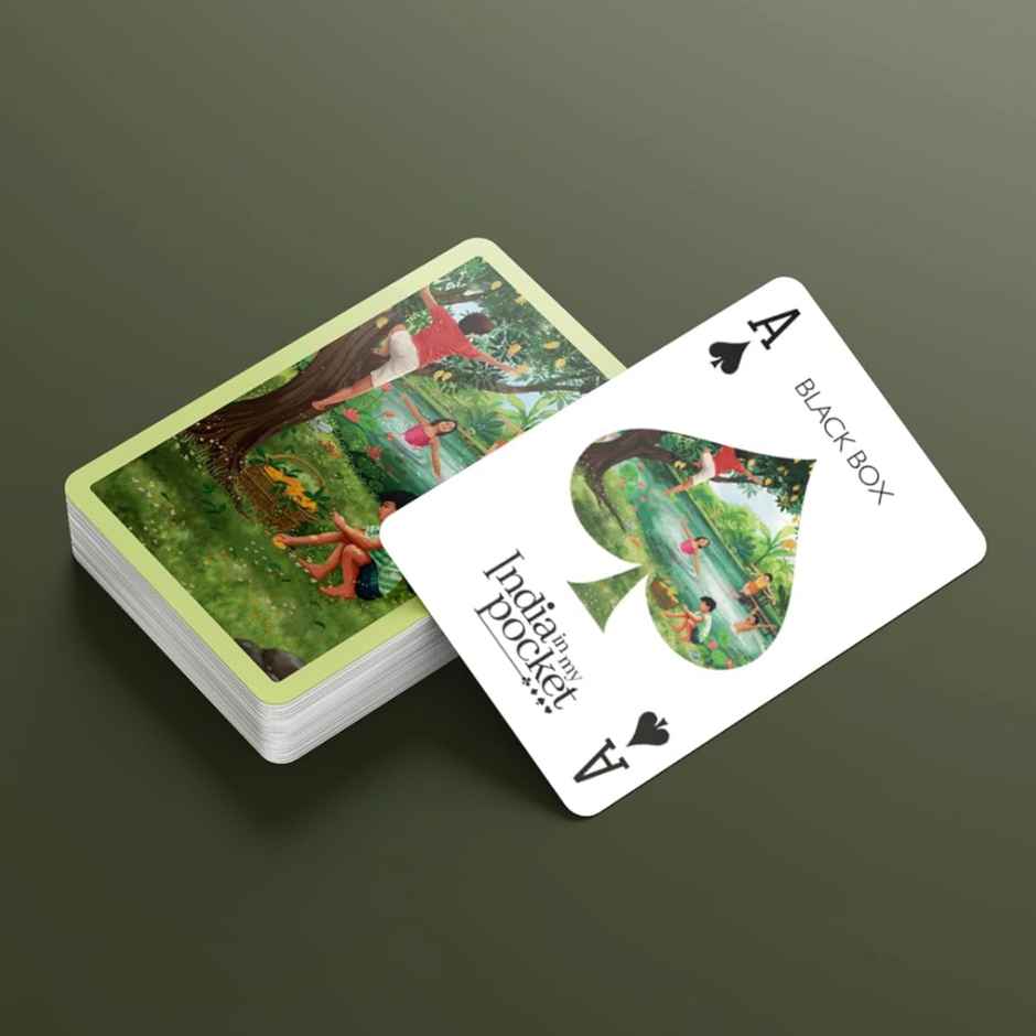 Parksons- Black Box India in My Pocket Seasons - Themed Playing Card