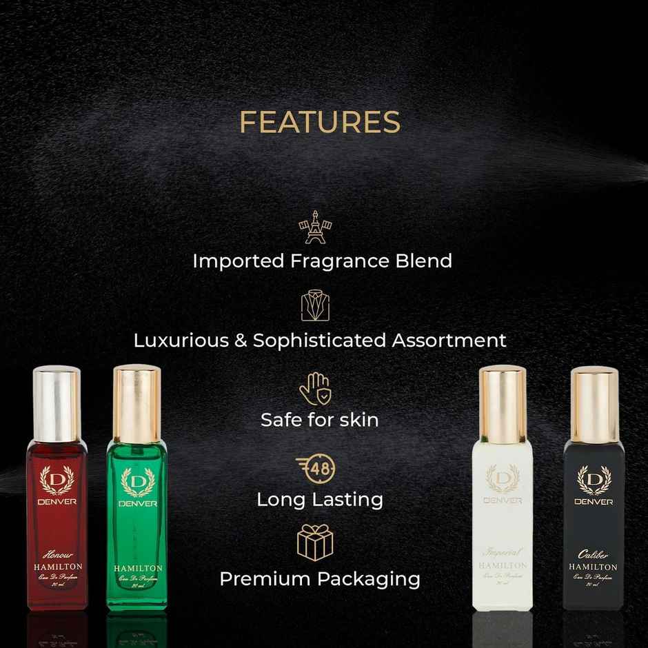 DENVER Hamilton EDP | SRK's Favorite Luxury Gift Pack Set Eau de Parfum | For Men