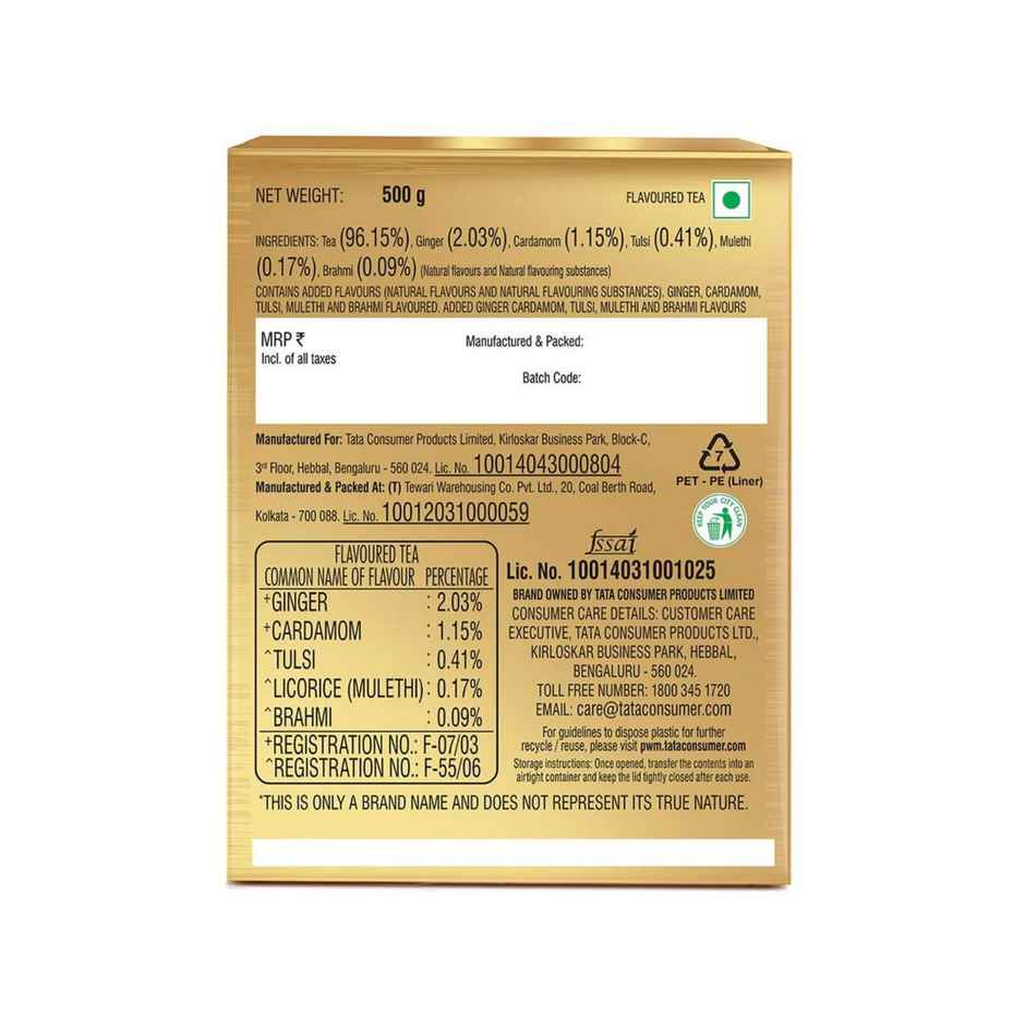 Tata Tea Gold Care Cardamom and Ginger Black Tea