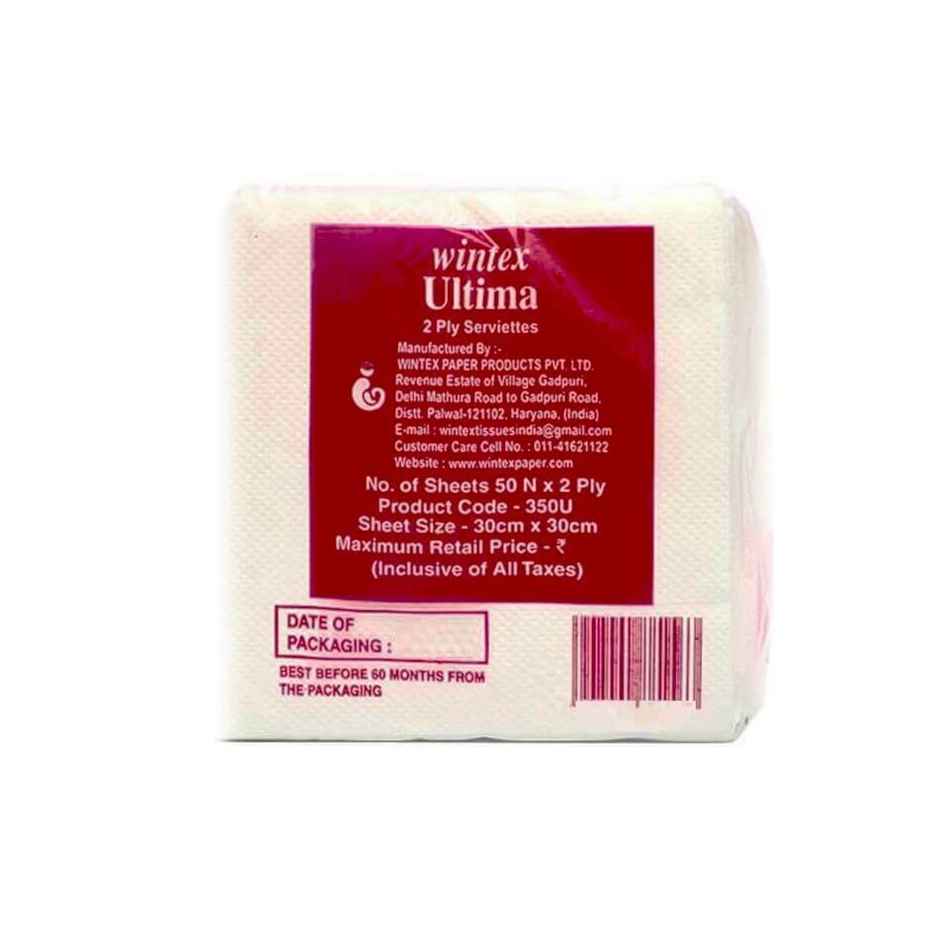 Wintex Ultima Paper Napkins | 2 Ply | 50 sheets
