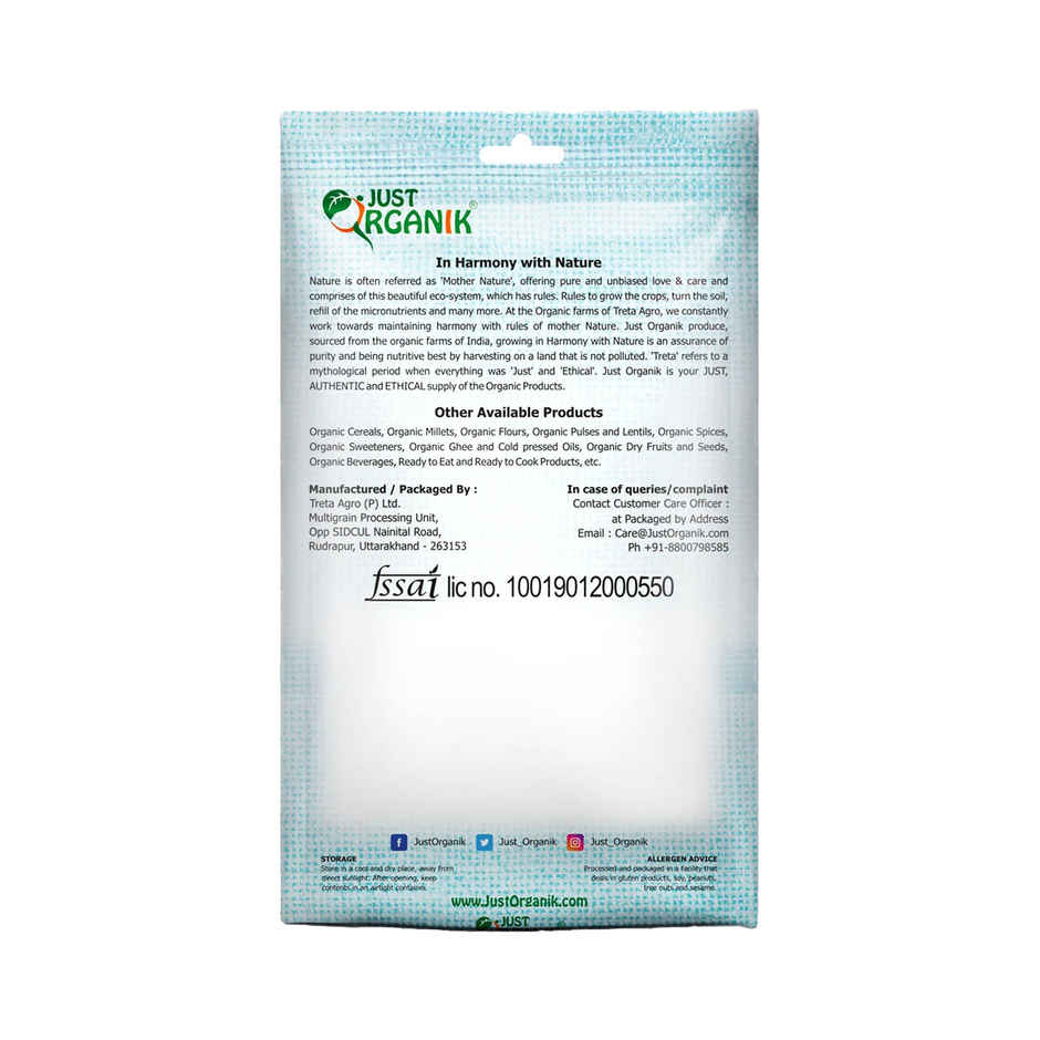 Just Organik Organic Tur Arhar Dal