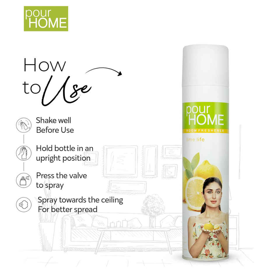 Pour Home French Fusion & Lime Life Room Freshener Spray