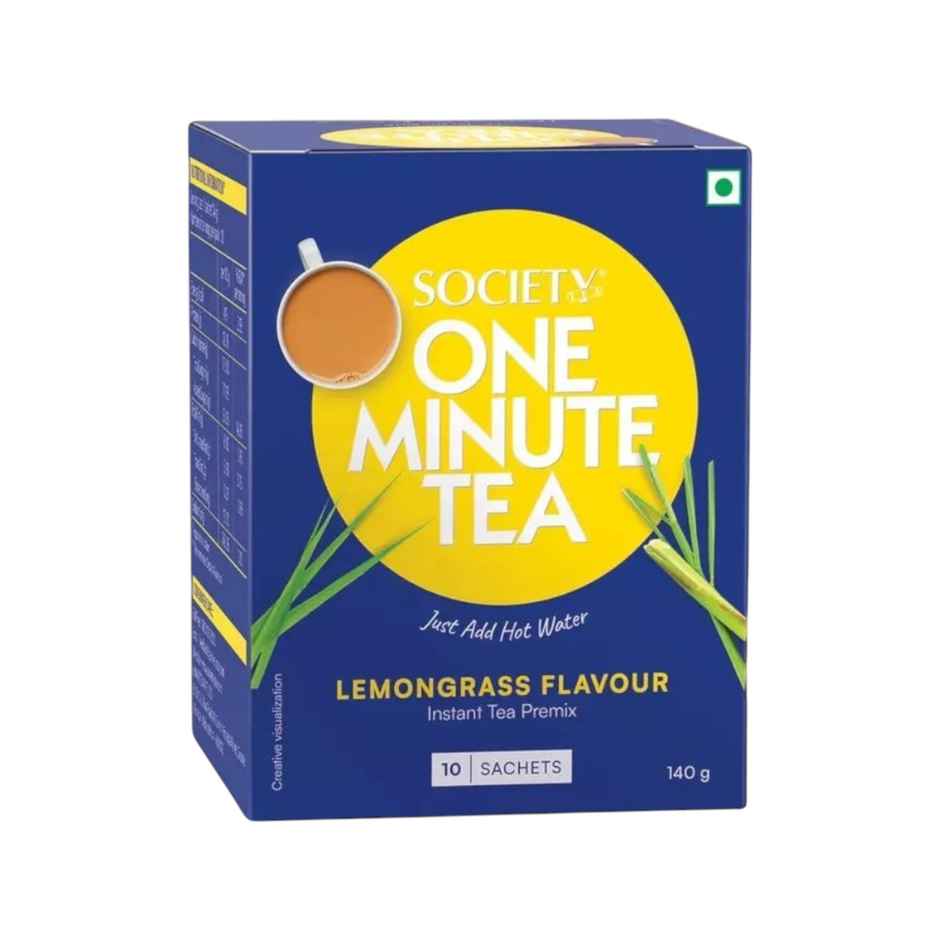 Society OMT Lemongrass Instant Tea Premix Sachet