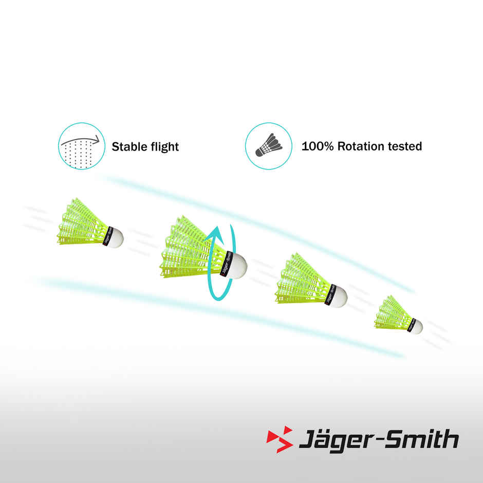 Jager Smith JSN300 Nylon Badminton Shuttlecock