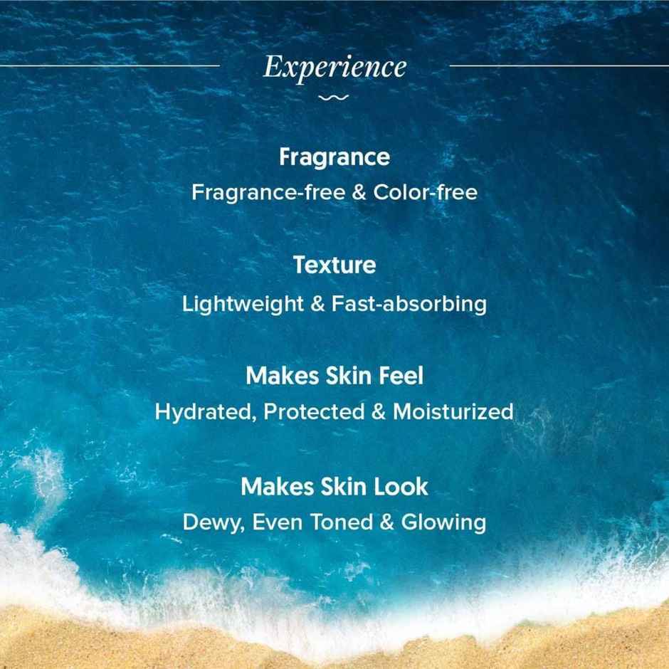 Aqualogica Detan+ Dewy Lightweight Sunscreen Gel SPF 50+ PA++++ for Normal & Dry Skin