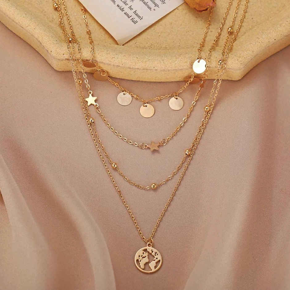 YouBella Jewellery for Women Stylish Pendant Necklace for Women & Girls (YBNK - 5820)