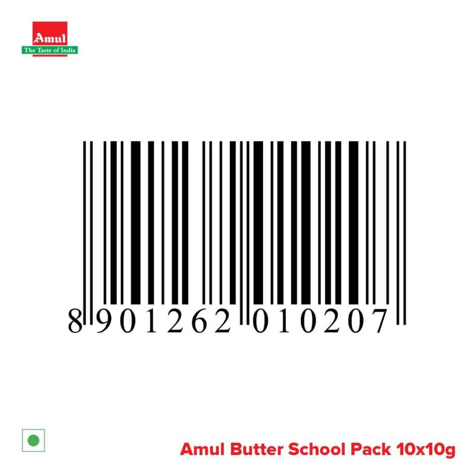 Amul Butter - Pasteurised (School Pack)(1pc) & Cucumber Green(1pc) Combo