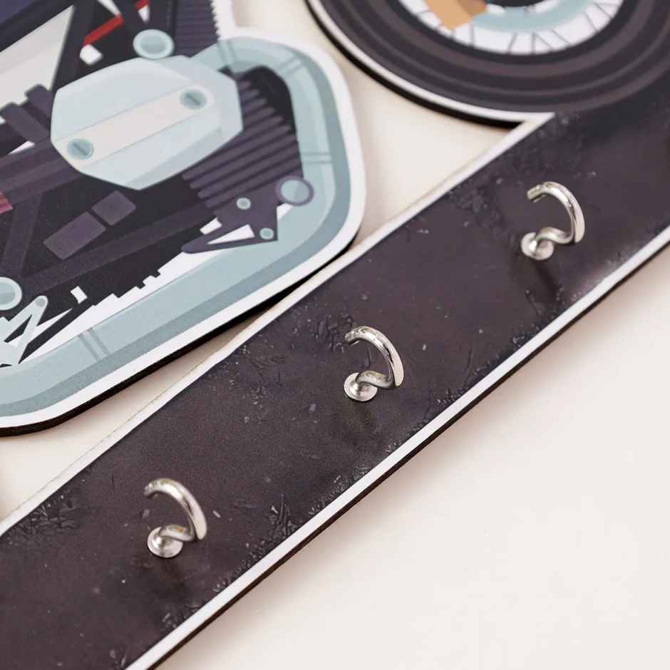 Happy Mail Bike Key Holder